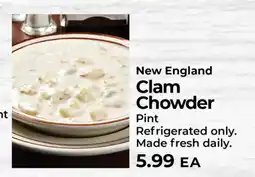 Sunset Foods New England Clam Chowder offer