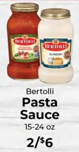 Sunset Foods Bertolli pasta sauce offer