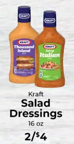 Sunset Foods Kraft salad dressings offer