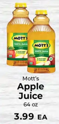 Sunset Foods Mott's Apple Juice offer