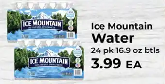 Sunset Foods Ice Mountain Water offer