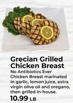 Sunset Foods Grecian Grilled Chicken Breast offer