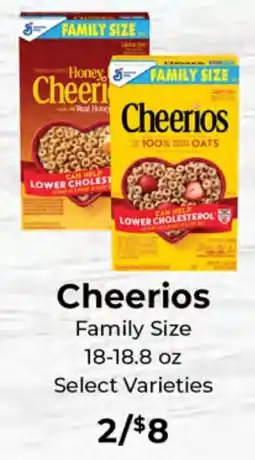 Sunset Foods Cheerios offer