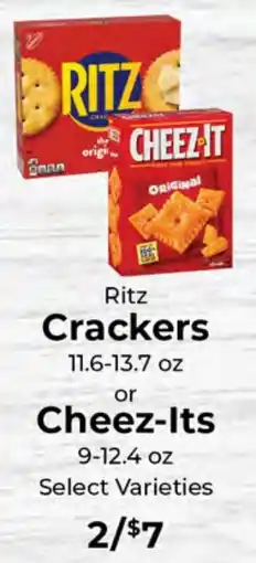Sunset Foods Ritz Crackers or Cheez-Its offer