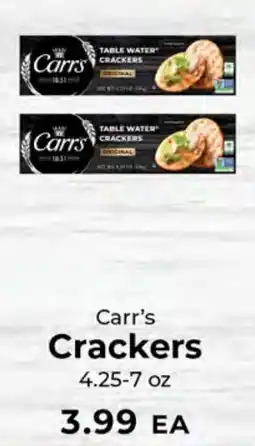 Sunset Foods Carr's Crackers offer