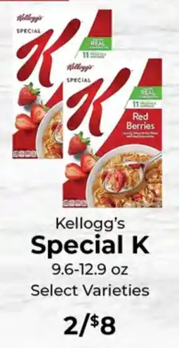 Sunset Foods Kellogg's Special K offer