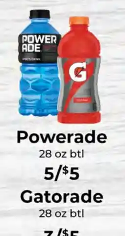 Sunset Foods Powerade offer