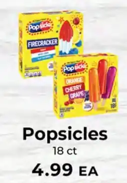 Sunset Foods Popsicles offer