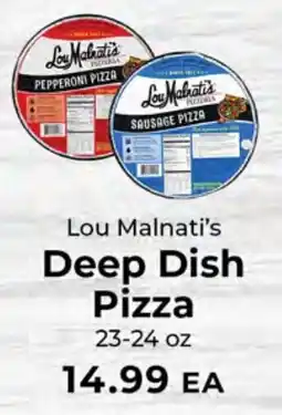 Sunset Foods Lou Malnati's deep dish pizza offer