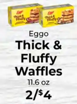Sunset Foods Eggo thick & fluffy waffles offer