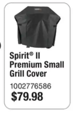 The Home Depot WEBER Spirit II Premium Small Grill Cover offer