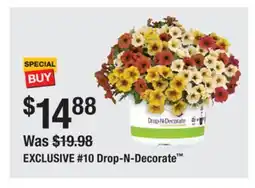 The Home Depot EXCLUSIVE #10 Drop-N-Decorate offer