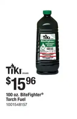 The Home Depot Tiki BRAND 100 oz. BiteFighter Torch Fuel offer