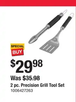The Home Depot WEBER 2 pc. Precision Grill Tool Set offer