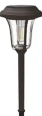 The Home Depot HAMPTON BAY 20-40 Lumen LED Solar Path Light offer