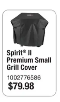 The Home Depot Weber Spirit II Premium Small Grill Cover offer