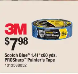 The Home Depot 3M Scotch Blue 1.41x60 yds. PROSharp Painter's Tape offer