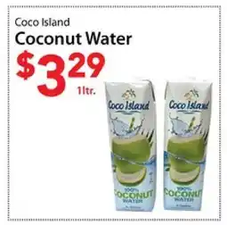 Three Guys from Brooklyn Coco Island Coconut Water offer