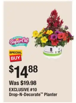 The Home Depot EXCLUSIVE #10 Drop-N-Decorate Planter offer