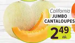 Cermak Fresh Market California JUMBO CANTALOUPES offer