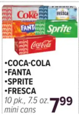 Cermak Fresh Market COCA-COLA, FANTA, SPRITE, FRESCA offer
