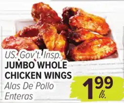 Cermak Fresh Market U.S. Gov't Insp. JUMBO WHOLE CHICKEN WINGS offer