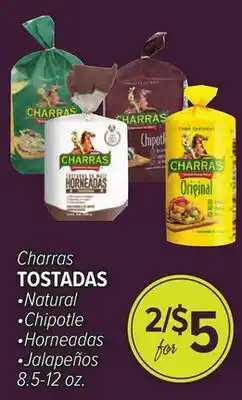 Cermak Fresh Market Charras TOSTADAS offer