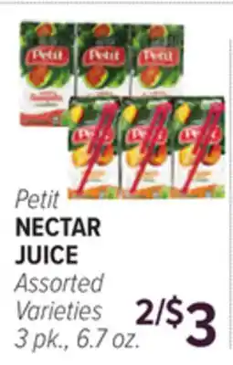 Cermak Fresh Market Petit NECTAR JUICE offer