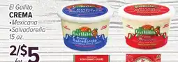 Cermak Fresh Market El Gallito CREMA offer
