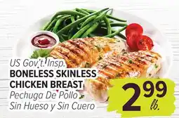 Cermak Fresh Market US Gov't INSPIRED BONELESS SKINLESS CHICKEN BREAST offer