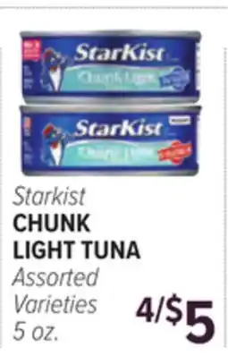 Cermak Fresh Market Starkist CHUNK LIGHT TUNA offer