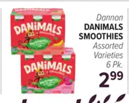 Cermak Fresh Market Dannon DANIMALS SMOOTHIES offer