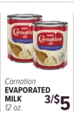 Cermak Fresh Market Carnation EVAPORATED MILK offer
