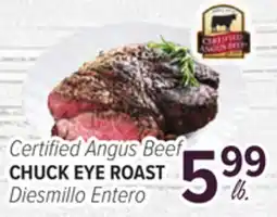 Cermak Fresh Market Certified Angus Beef CHUCK EYE ROAST offer