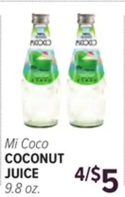 Cermak Fresh Market Mi Coco COCONUT JUICE offer