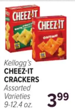 Cermak Fresh Market Kellogg's CHEEZ-IT CRACKERS offer