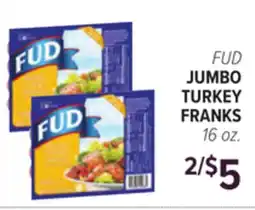 Cermak Fresh Market FUD JUMBO TURKEY FRANKS offer