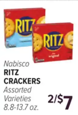 Cermak Fresh Market Nabisco RITZ CRACKERS offer