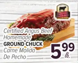 Cermak Fresh Market Certified Angus Beef Homemade GROUND CHUCK offer