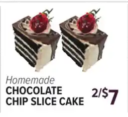 Cermak Fresh Market Homemade CHOCOLATE CHIP SLICE CAKE offer