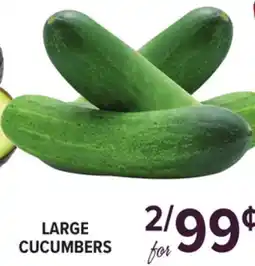 Cermak Fresh Market LARGE CUCUMBERS offer