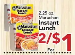 Eurofresh Market Maruchan Instant Lunch offer