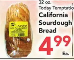 Eurofresh Market Today Temptation California Sourdough Bread offer