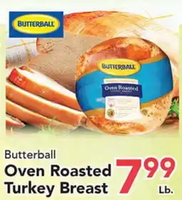 Eurofresh Market Butterball Oven Roasted Turkey Breast offer