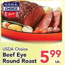Eurofresh Market USDA Choice Beef Eye Round Roast offer