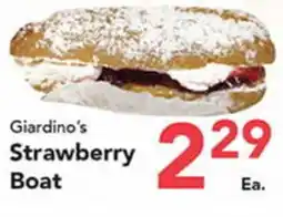 Eurofresh Market Giardino's Strawberry Boat offer