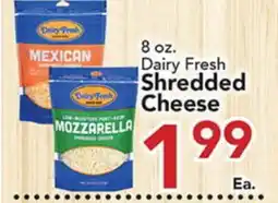 Eurofresh Market Dairy Fresh Shredded Cheese offer