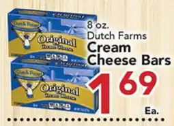 Eurofresh Market Dutch Farms Cream Cheese Bars offer