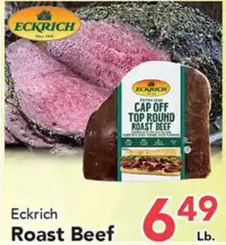 Eurofresh Market Eckrich Roast Beef offer