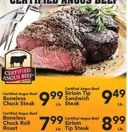Eurofresh Market Certified Angus Beef offer